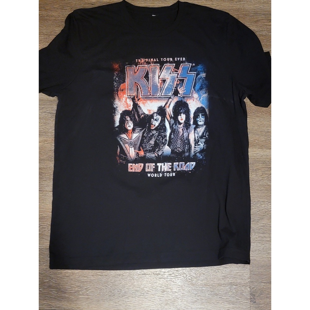 New Black Kiss‎ T-Shirt XL 2020 The Final Tour Ever End of the Road World Tour